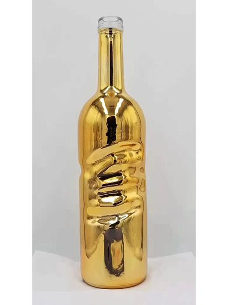 电镀酒瓶